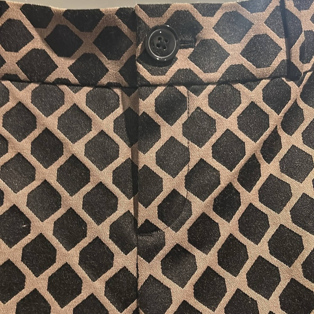 Geometric Patterned Pants - image 2